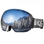 Ochelari unisex ski, snowboard si multe alte sporturi, rama neagra - lentila gri inchis, NG99